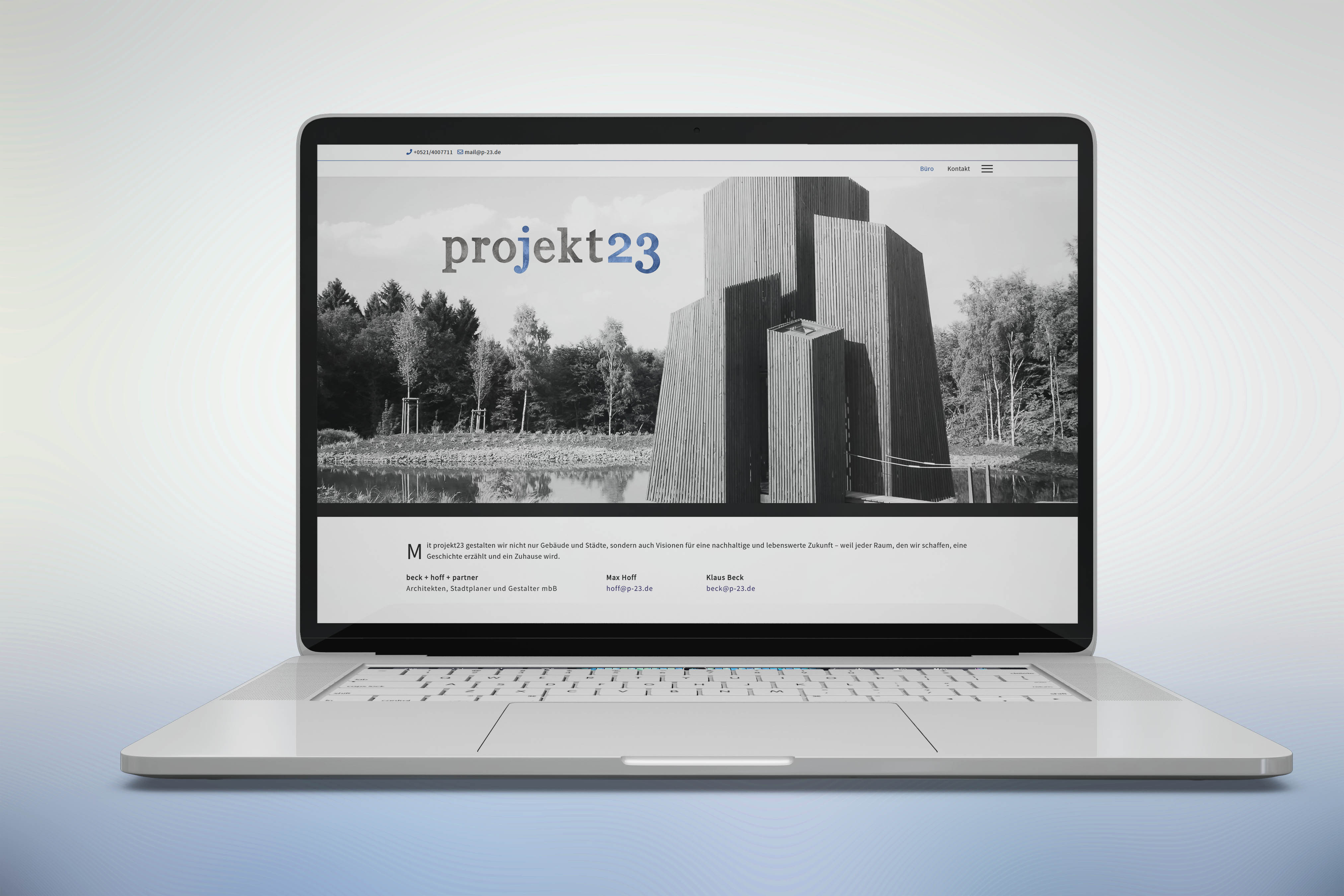 Webseite Projekt 23